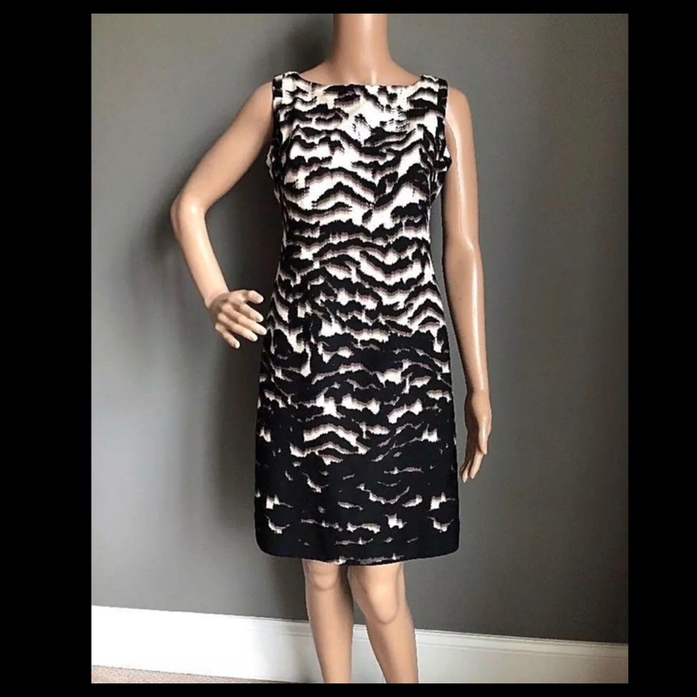 Banana Republic animal print dress 4